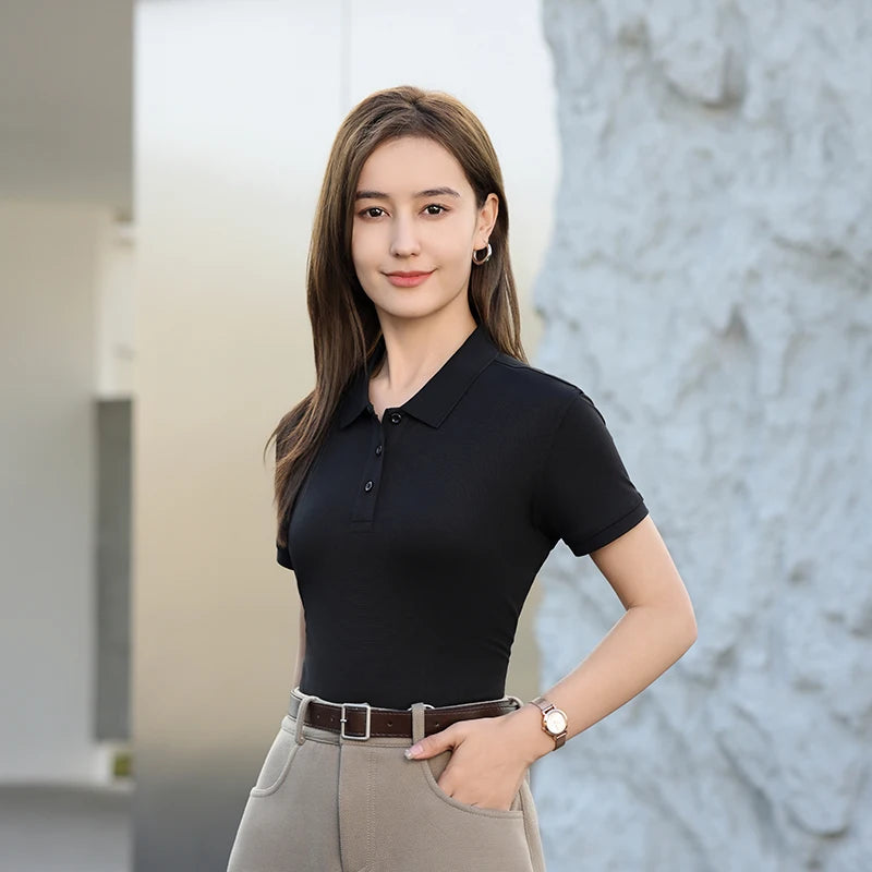 Camisetas Polo para Mujer, Básicas para el Trabajo