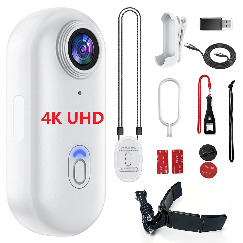Cámara de acción 4K WiFi POV mini deportiva para motocicleta y ciclismo