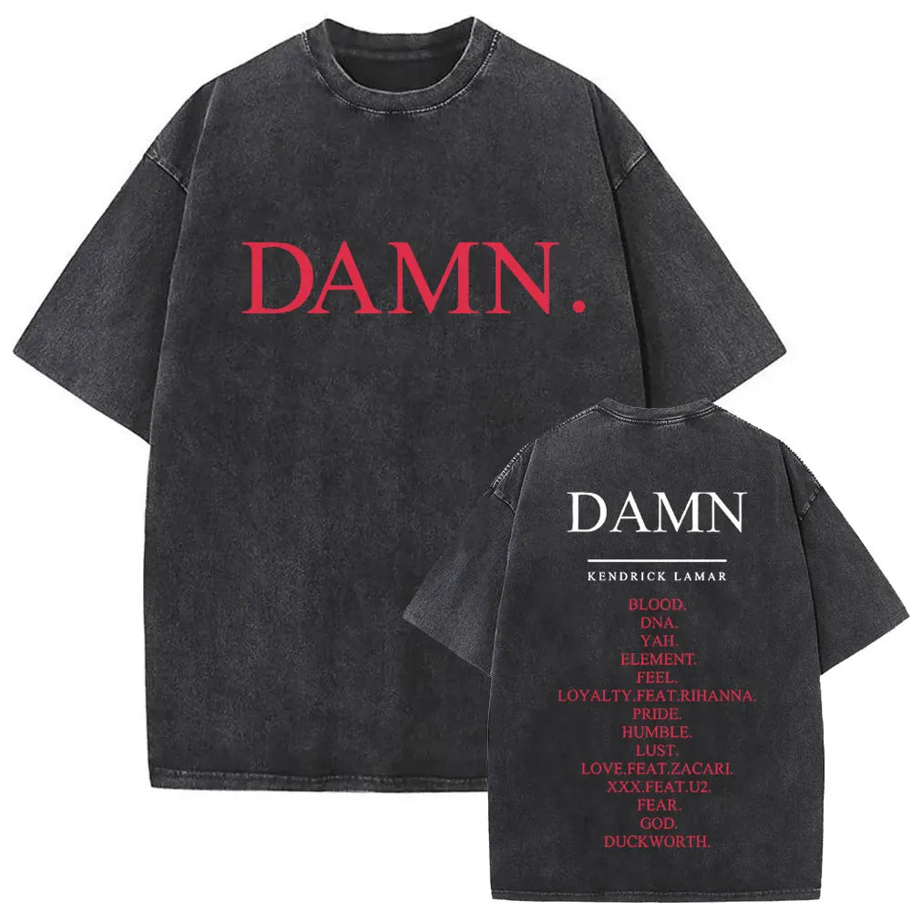 Camiseta Vintage Kendrick Lamar, Hip Hop Oversize, Unisex