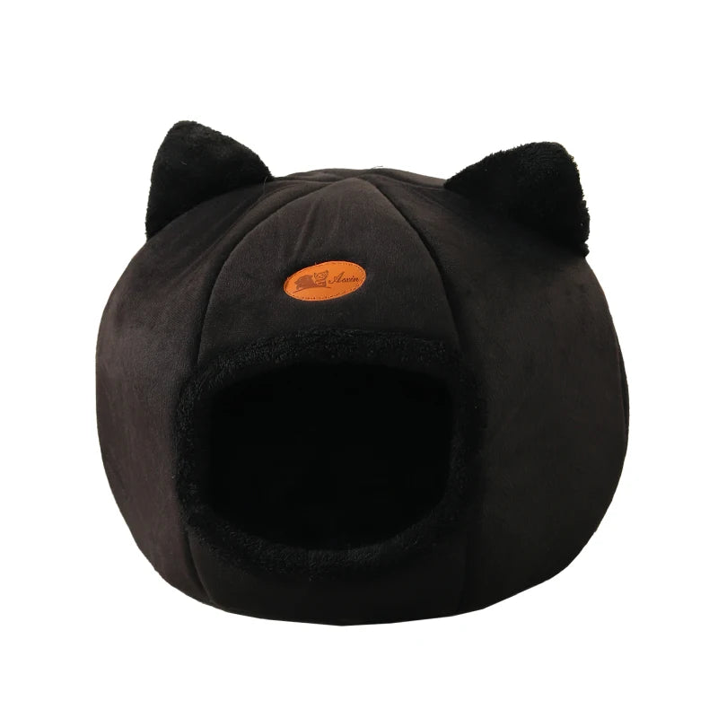 Cama Cueva para Gatos y Perros Pequeños – Nido Desmontable