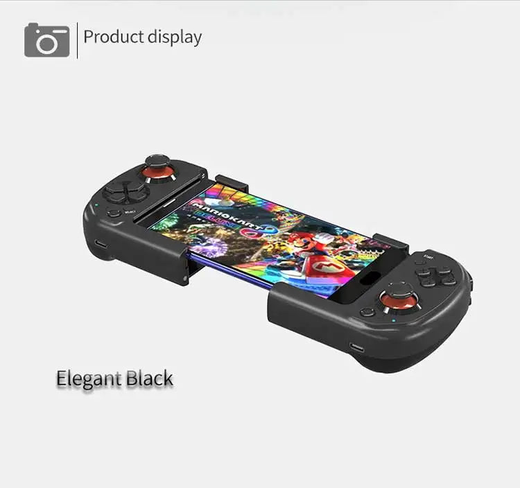 Mando inalámbrico Mocute 061, controlador de juego dividido izquierdo y derecho, Joystick de juego Bluetooth para Android, IOS y PC