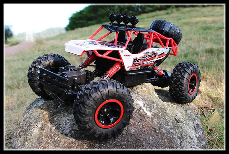 Auto Teledirigido 4WD 1:12/1:16 Buggy RC Todoterreno con Luces LED