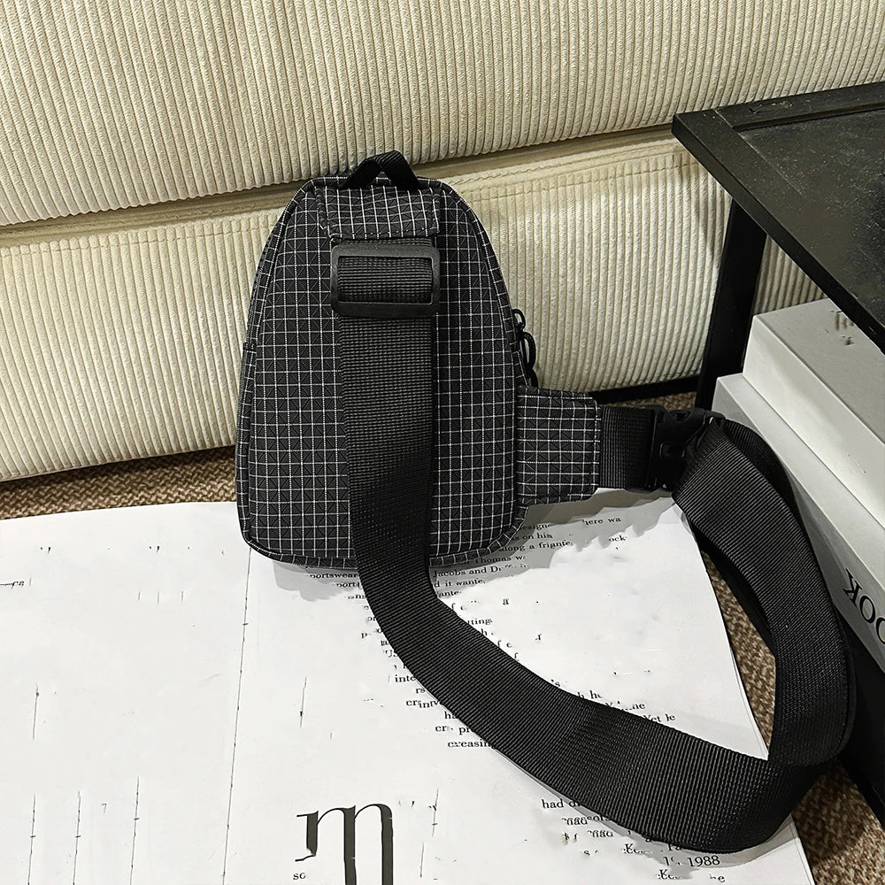 Bolso Cruzado Unisex para Hombre, Liviano para Deportes y Uso Diario