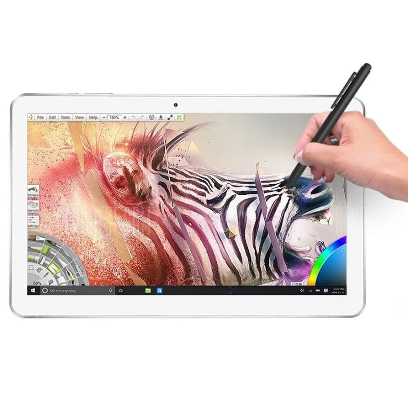Tablet PC S12 de 10.6 Pulgadas con Windows 10, Intel Core m3-7Y301 de 64 bits, 4 GB de RAM, 128 GB de ROM, Pantalla IPS de 1920x1080, Batería de 8000 mAh