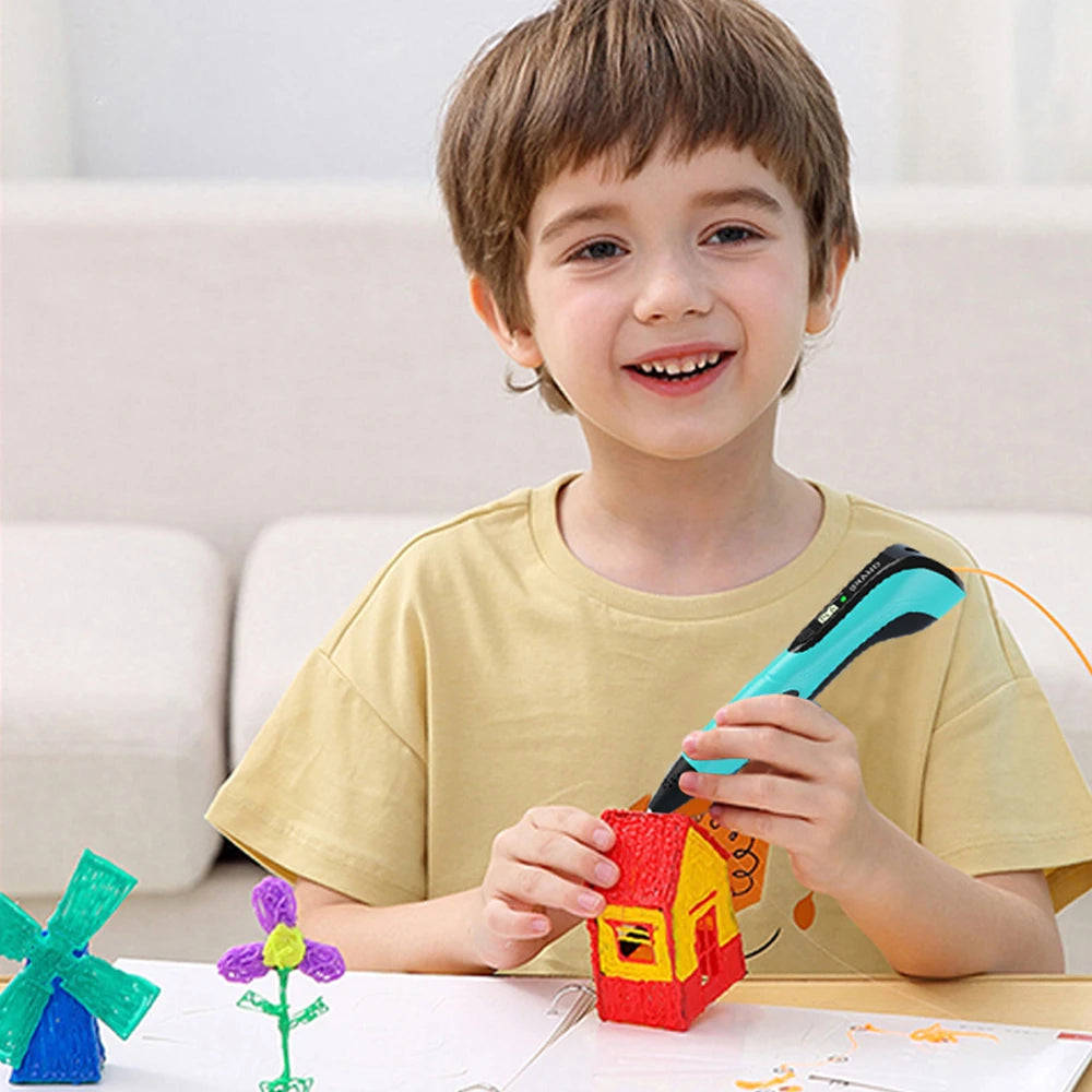 Pluma 3D Creativa para Niños con Filamento PLA
