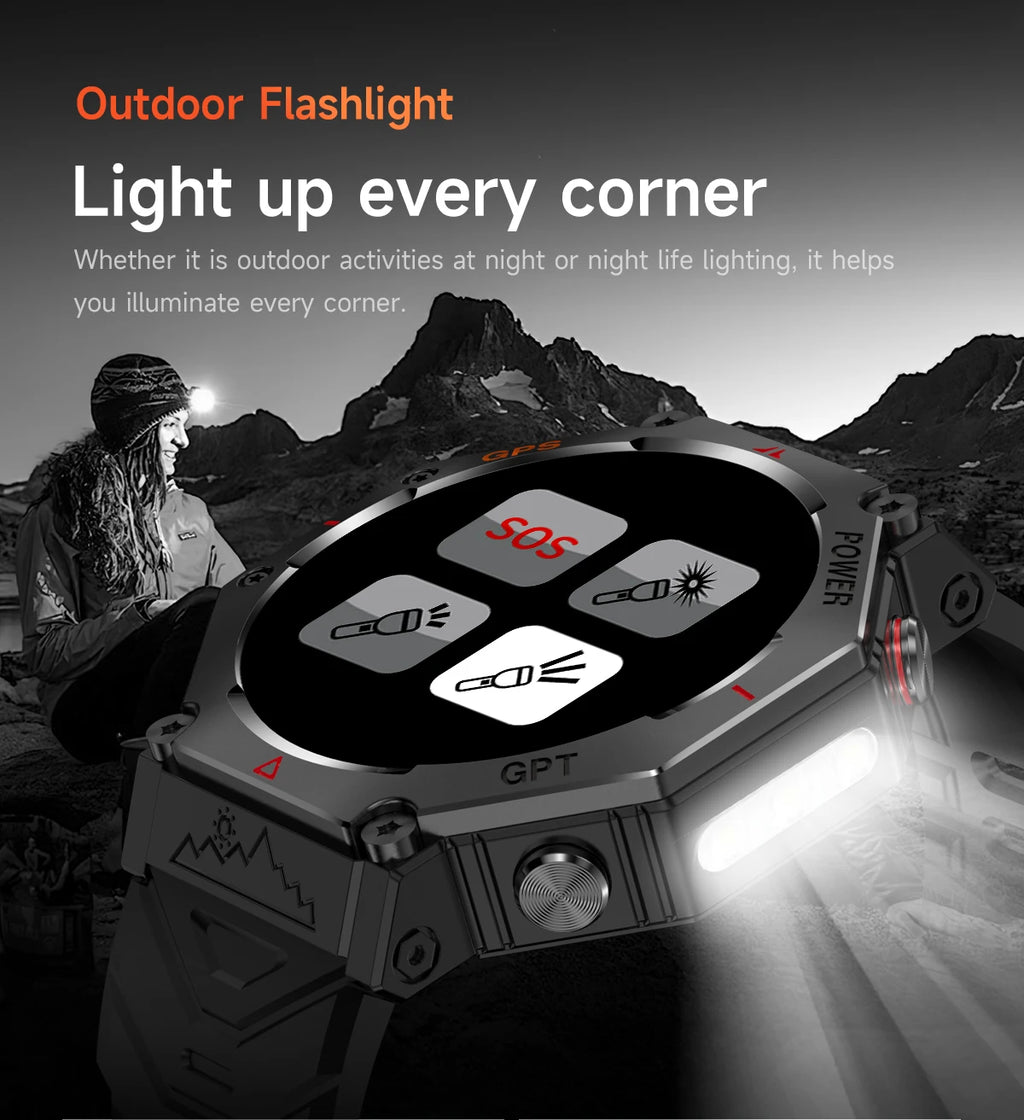 T-Rex 3 Ultra Reloj Inteligente Militar 10ATM