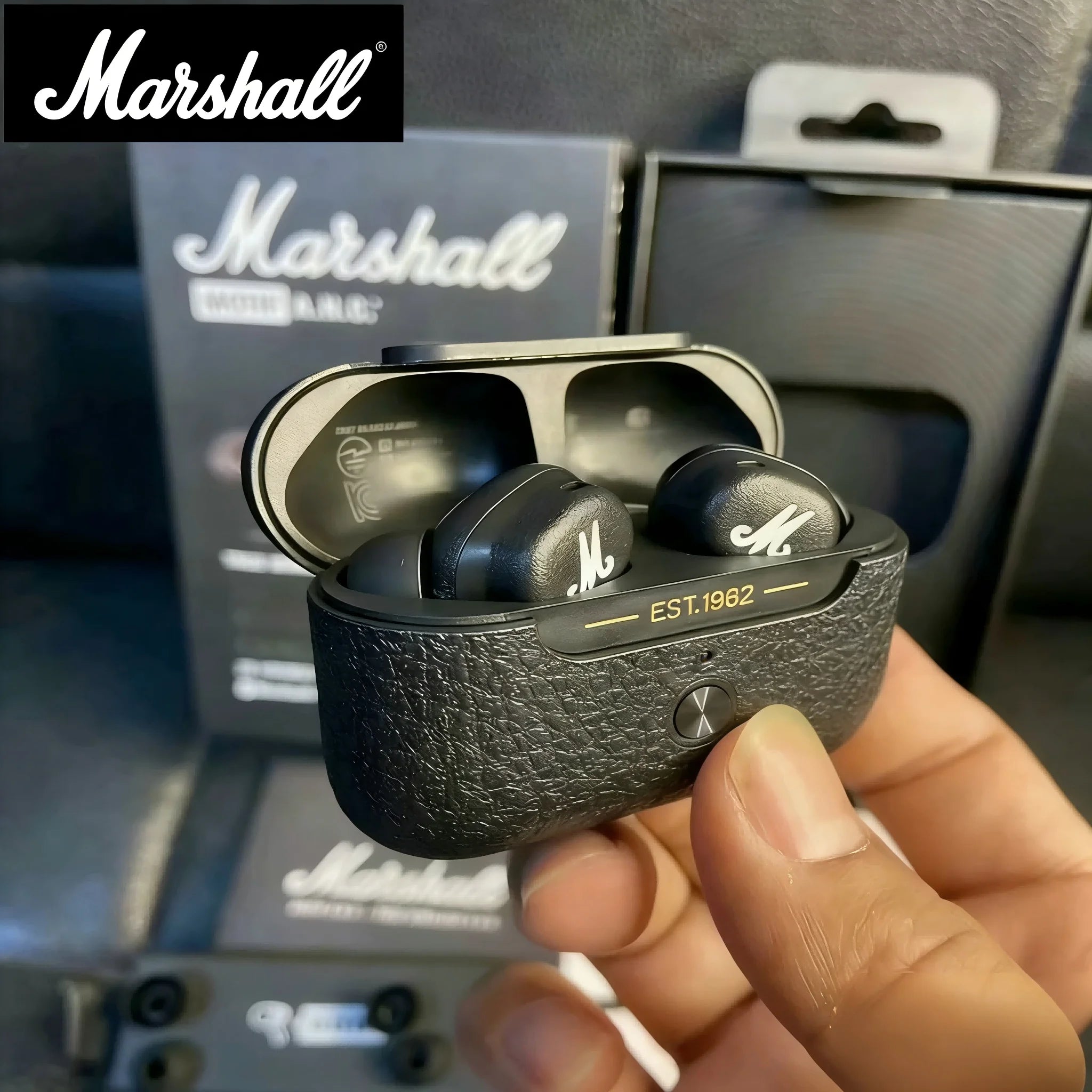 Auriculares Marshall MOTIF ANC TWS Cancelación de Ruido Bluetooth