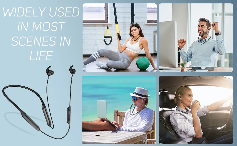 Nurati N1 Auriculares Deportivos Bluetooth 100h
