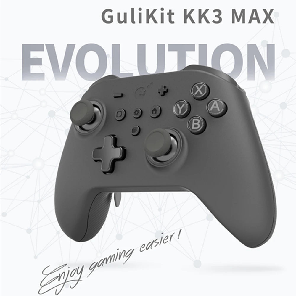 GuliKit-mando KK3 MAX NS39 KingKong 3, Gamepad con efecto Hall, Joysticks y disparadores para Windows, Nintendo Switch, Android e iOS
