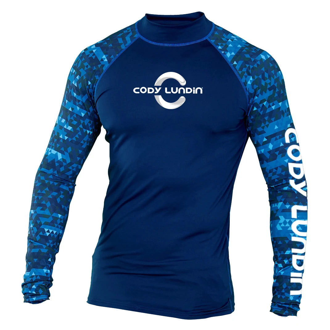 Camiseta de Compresión UV para Hombre, Surf y Natación