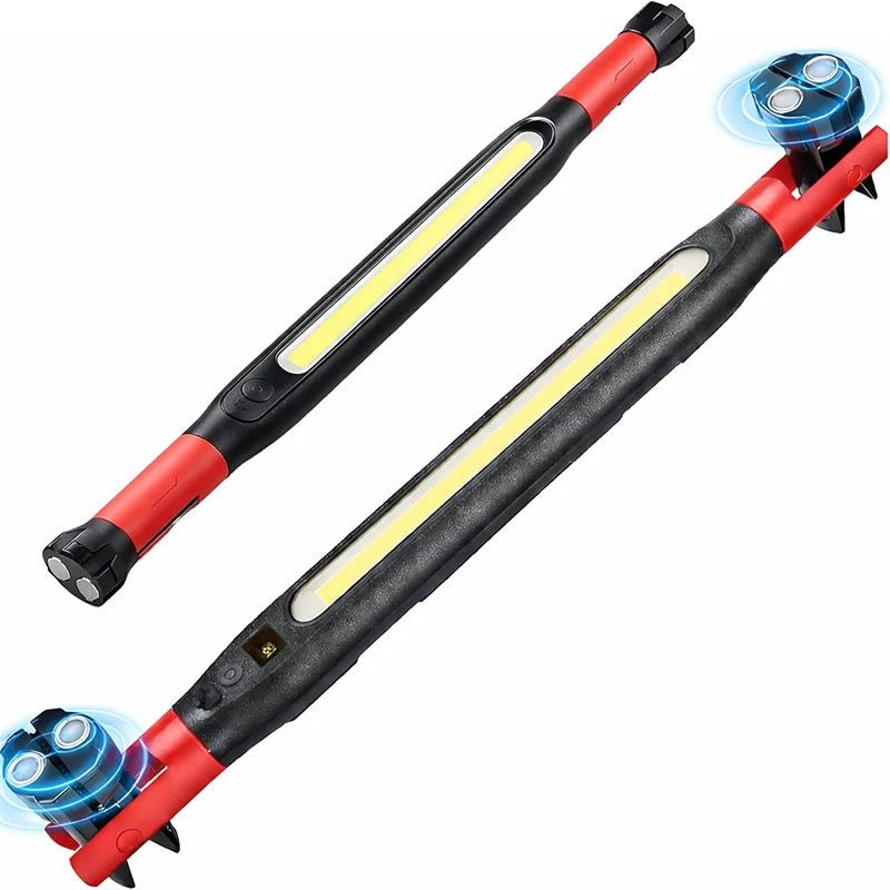 Luz de Trabajo LED Recargable Magnética para Garaje