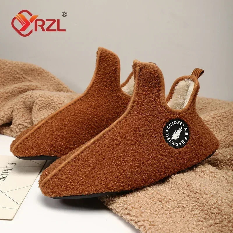Zapatillas de Algodón para Hombre YRZL - Cálidas Interior Invierno