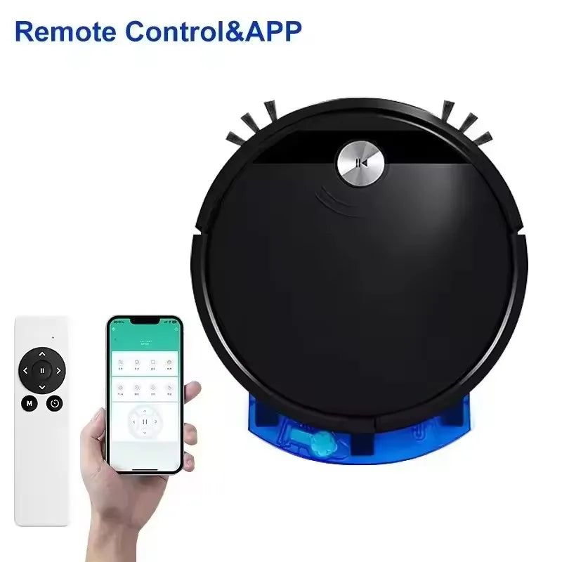 Aspiradora Inteligente Inalámbrica con Control por App, Barrido Húmedo y Seco