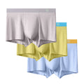 Ropa interior de fibra de bambú para hombre, Boxers cómodos y transpirables, calzoncillos de fibras regeneraradas L XL XXL 3XL 4XL, 3 uds.