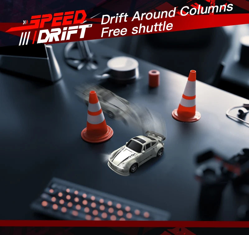 Auto de Drift RC 1:64 y 1:43 Control Remoto para Niños