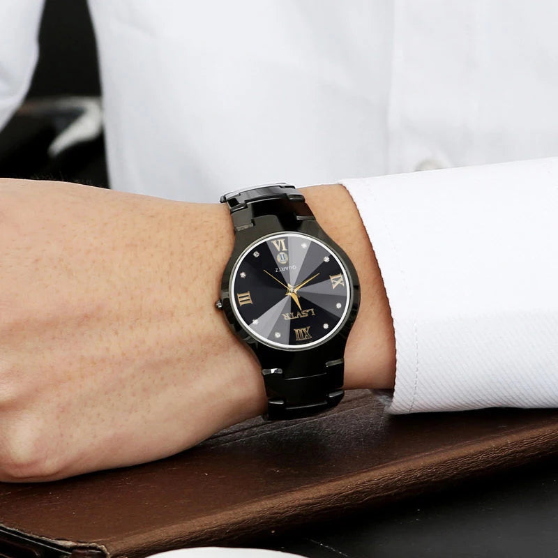 Reloj de Pareja YIKAZE Acero Inoxidable Resistente Agua