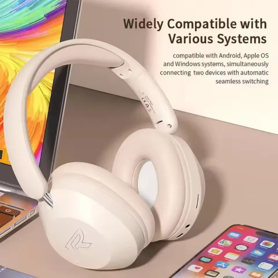 Auriculares Bluetooth 5.3 Supraaurales Plegables ACS