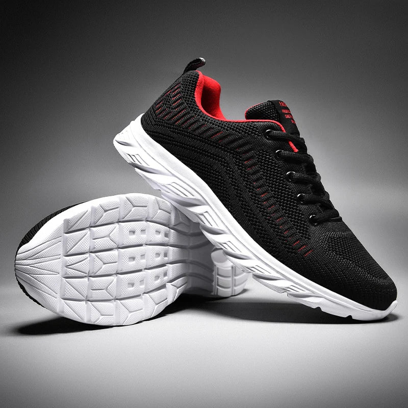 YRZL Zapatillas para correr para hombre, zapatillas deportivas ligeras a la moda, zapatillas transpirables para caminar, zapatillas deportivas cómodas para hombre