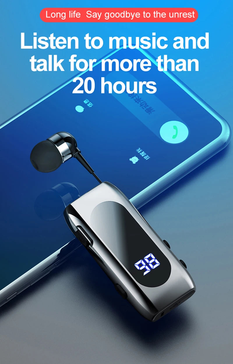 K55 Auriculares Bluetooth con Pantalla LED Digital