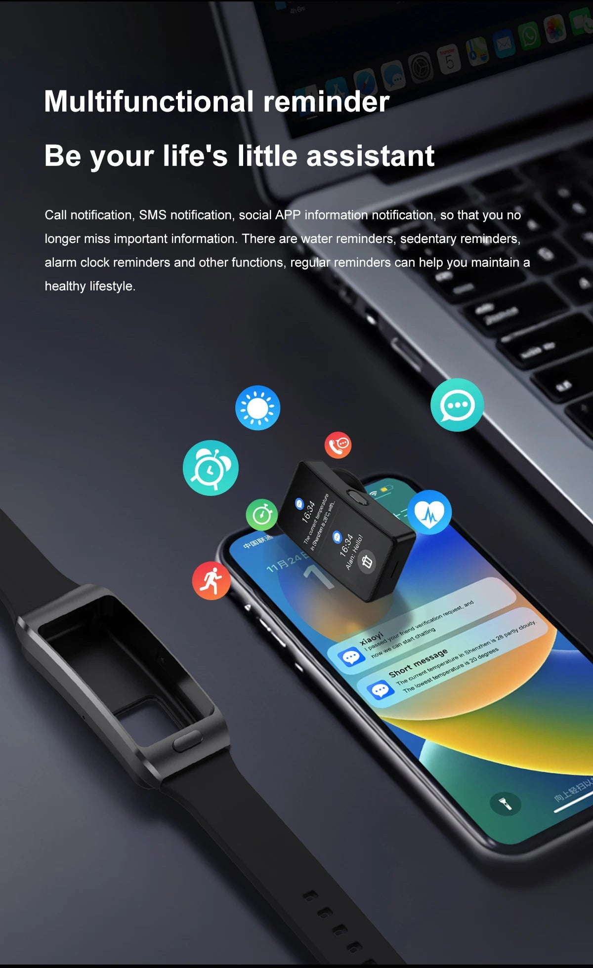 Reloj inteligente LIGE 2 en 1 TWS auriculares 1,57 "hombres mujeres GPS deportes Fitness ECG relojes de ritmo cardíaco Bluetooth llamada música Smartwatch