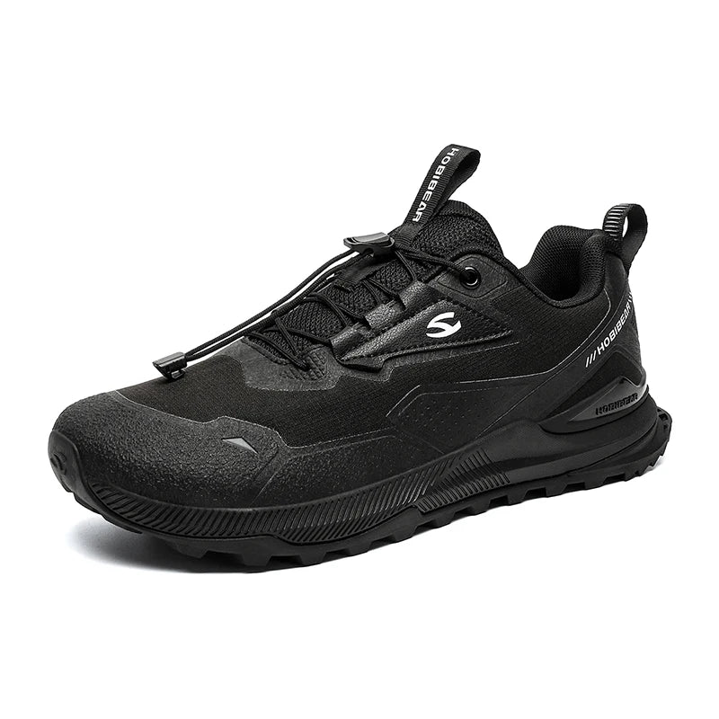 HOBIBEAR Zapatos para correr unisex, zapatillas de senderismo con banda elástica, zapatos casuales ligeros y transpirables