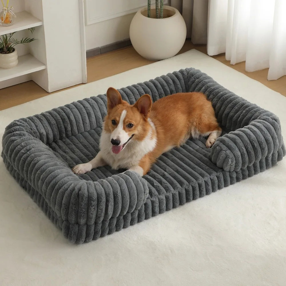 Cama Nido de Invierno para Mascotas — Suave y Cálida