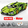 Coche de carreras de alta tecnología Lambor Sian FKP 37, bloques de construcción compatibles con juego de ladrillos técnicos 42115, juguetes, regalos de cumpleaños para niños