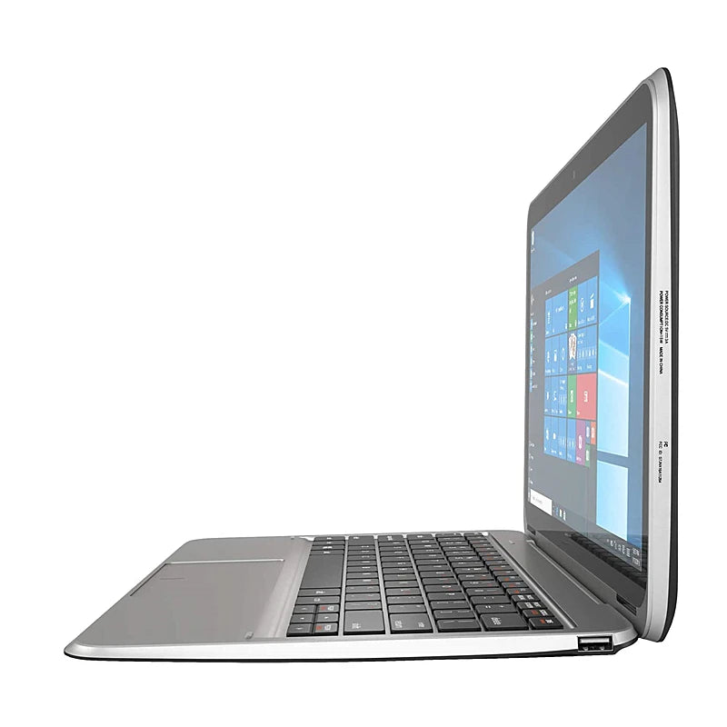 Tablet PC 2 en 1 con Windows 10, pantalla IPS de 11.6 pulgadas y resolución 1366*768, teclado acoplable, 2GB de RAM DDR, 64GB de ROM, procesador Intel Atom x5-8300 y batería de 9000mAh.