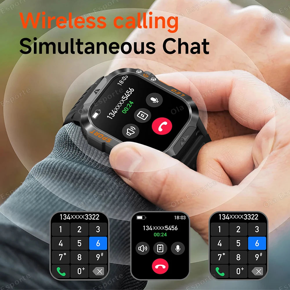 Reloj Inteligente Deportivo 2.01 Llamadas Bluetooth