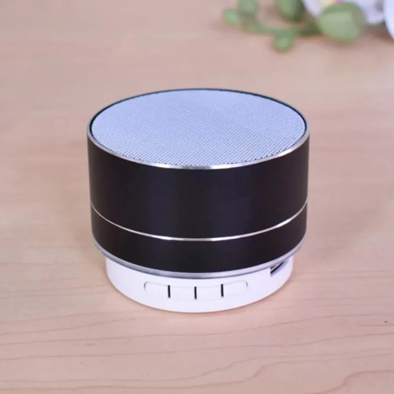 Altavoz Bluetooth inalámbrico A10, cañón de acero pequeño, Subwoofer, Mini tarjeta de regalo portátil, Altavoz Bluetooth, altavoces de Color para exteriores