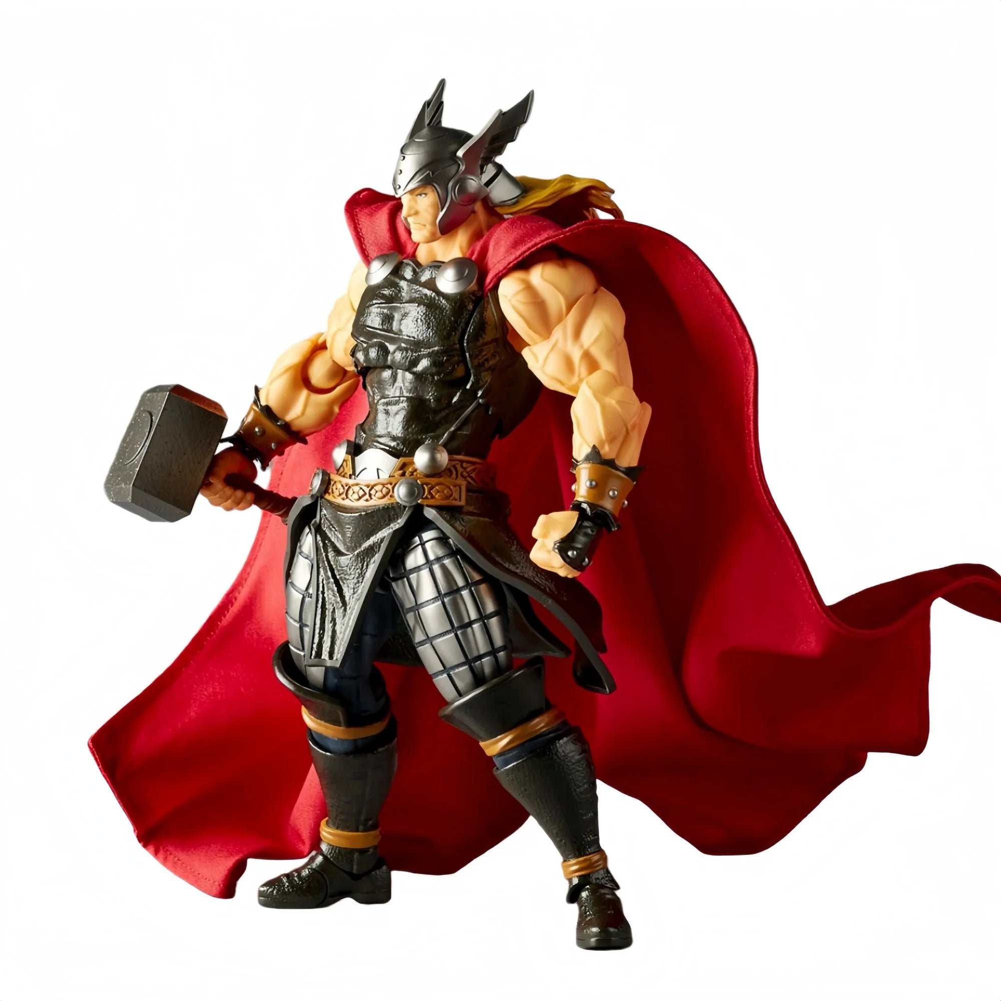 Nueva Figura de Acción Thor de CTM Toys Kaiyodo Revoltech, Articulaciones Reforzadas, Figura de Acción de Thor de Marvel Avengers, Juguete KO, Regalo, Preventa (Segundo Trimestre de 2026)