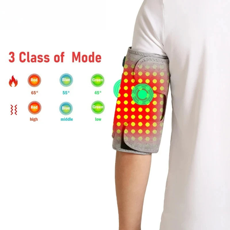 Protector de Brazo con Calor Infrarrojo y Masajeador Vibratorio