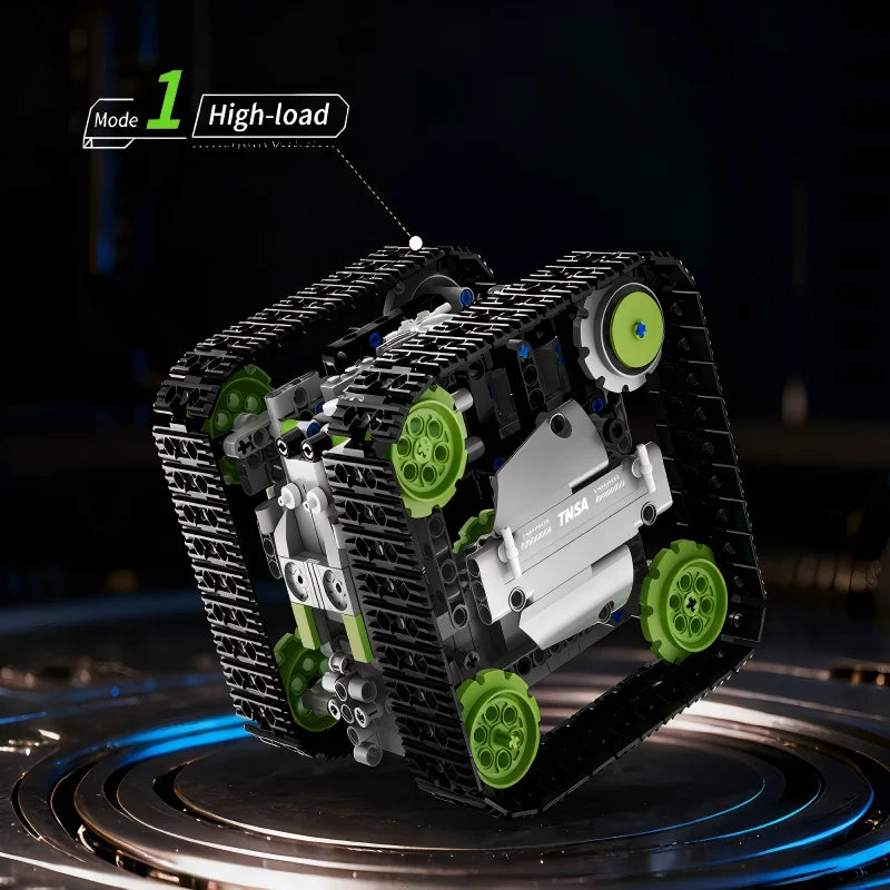 Bloques de construcción de robots con control remoto programable, juego de juguetes de ensamblaje electrónico de 757 piezas, decoración del hogar, regalos de cumpleaños y días festivos
