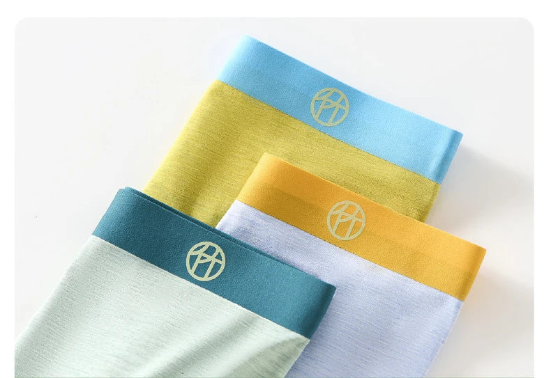 Ropa interior de fibra de bambú para hombre, Boxers cómodos y transpirables, calzoncillos de fibras regeneraradas L XL XXL 3XL 4XL, 3 uds.