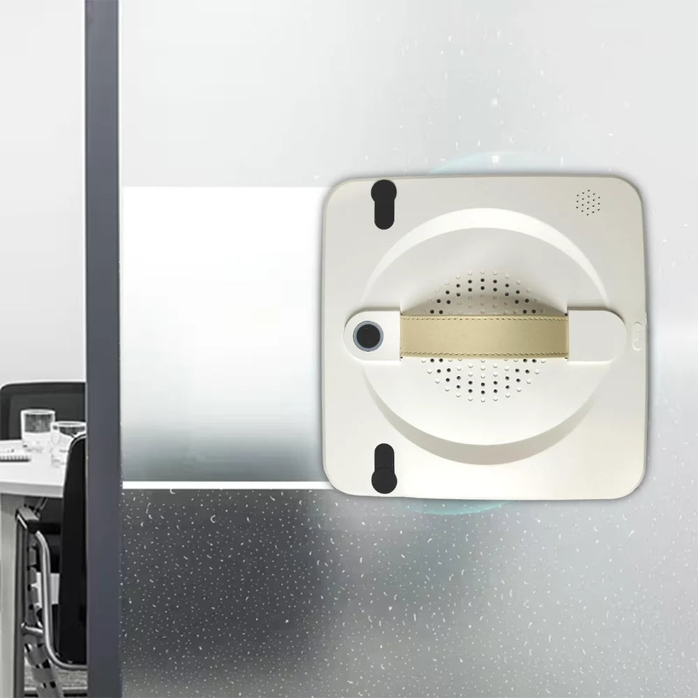 Robot Limpiacristales con Pulverizador de Agua Bidireccional, Limpiador de Vidrios, Pisos y Paredes para el Hogar con Sensor Láser y Navegación Inteligente