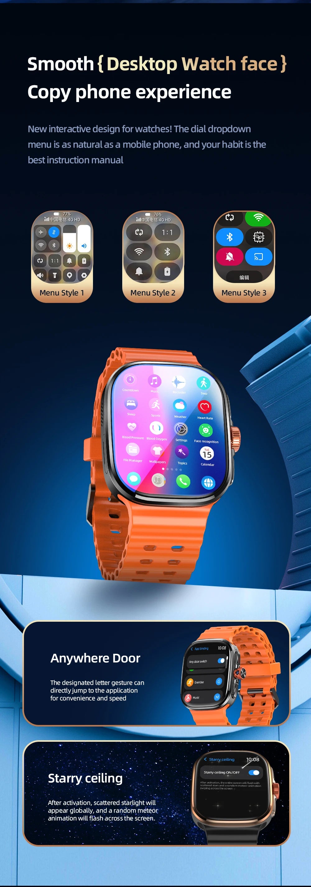 Reloj Inteligente M99 5G Android Cámara