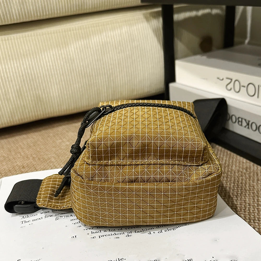 Bolso cruzado informal y versátil, monedero unisex, ligero, moderno, bolso para teléfono, bolso de pecho para hombre, bolso pequeño para deportes al aire libre
