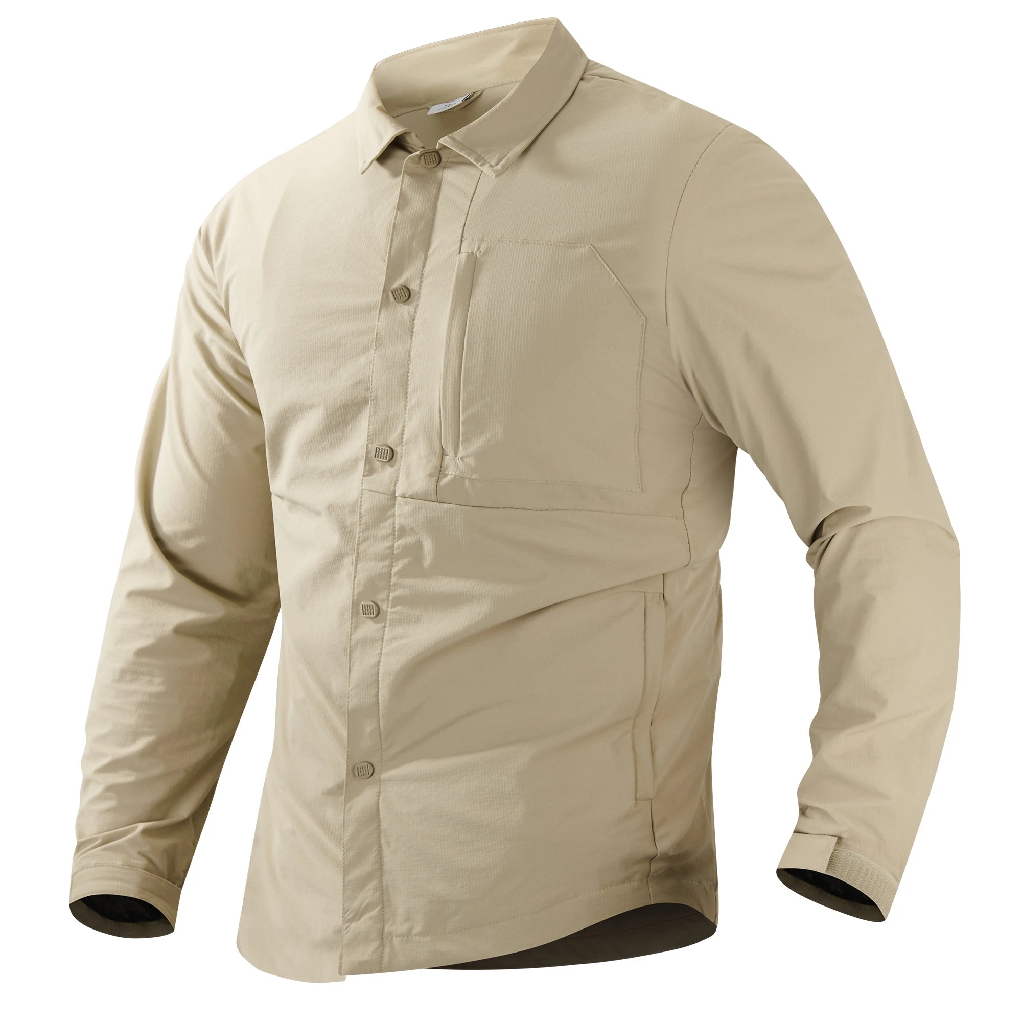 Camisa ligera de secado rápido, camisa táctica militar para exteriores, camisa de trabajo de manga larga, camisetas deportivas transpirables, protección solar