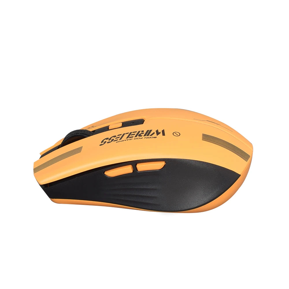 Ratón ergonómico recargable para juegos LT-T19, USB 2,4G, luz RGB inalámbrica, ordenadores de escritorio, portátiles y portátiles