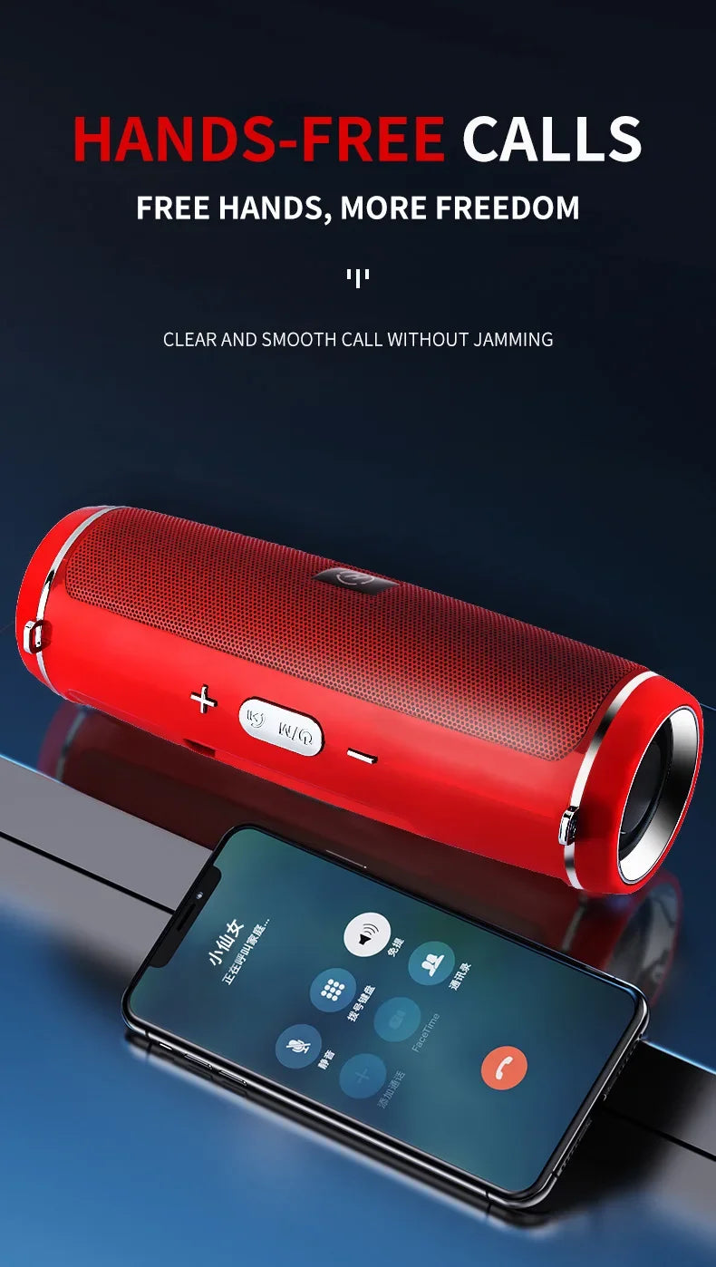 Parlante Bluetooth Portátil 200W Estéreo 3D con FM y TWS