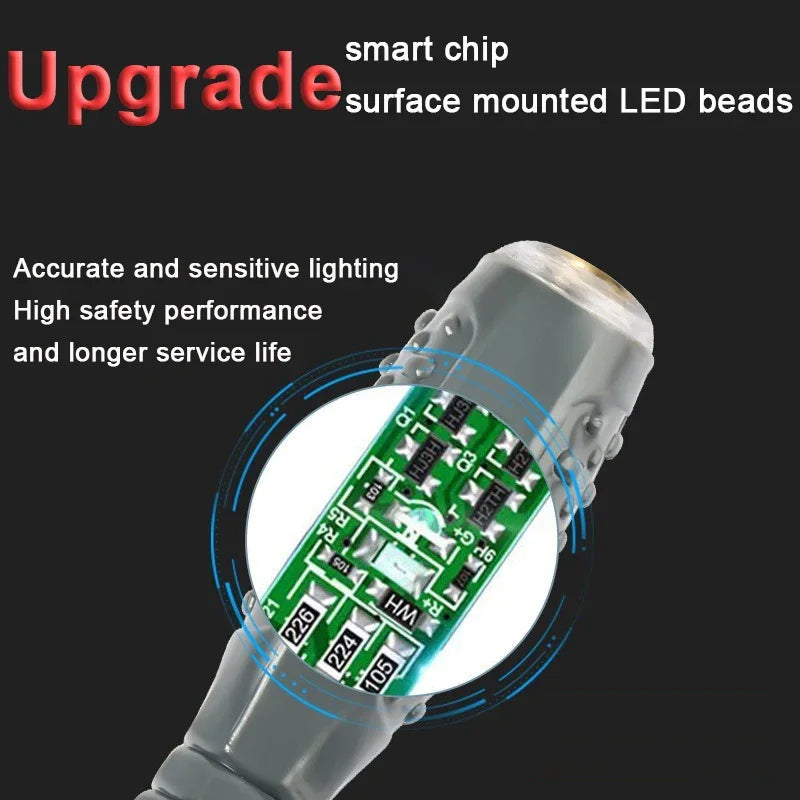 Nuevo Destornillador multifuncional para electricista, pluma medidora inteligente para el hogar, probador de potencia de voltaje de inducción sin contacto ABS