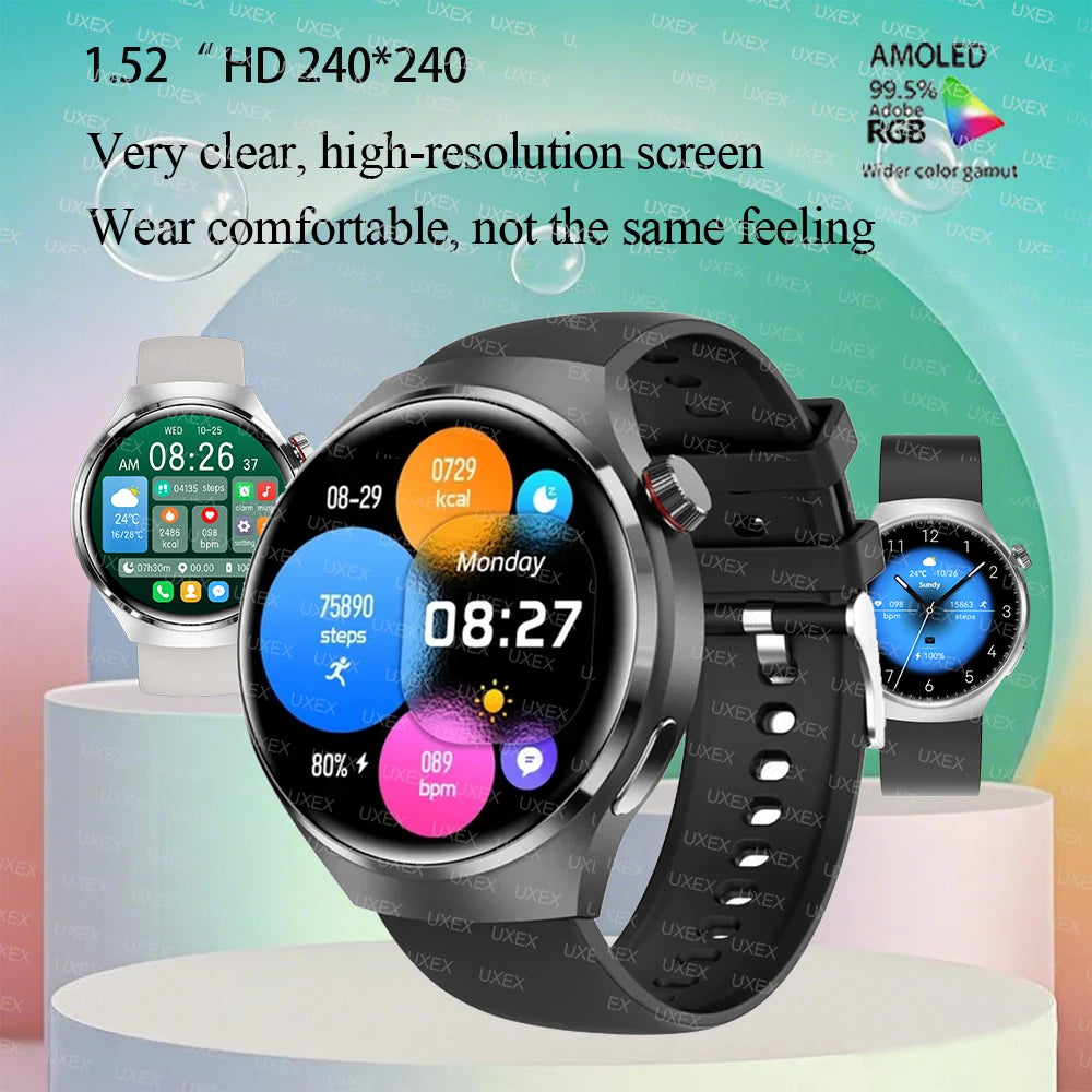 Reloj Inteligente Pro HD 1.52 Asistente de Voz