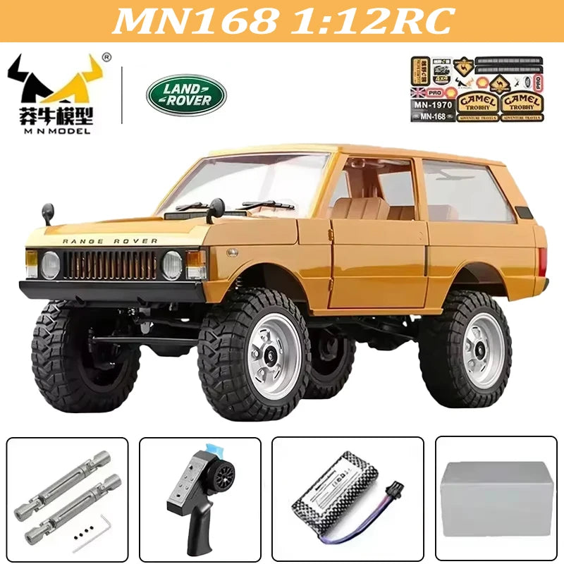 MN82 MN82S Toyota Rc 4x4 Rc CAR 2,4g 1/12 escala completa todoterreno Control remoto coche trepador de control remoto coche de juguete para regalo