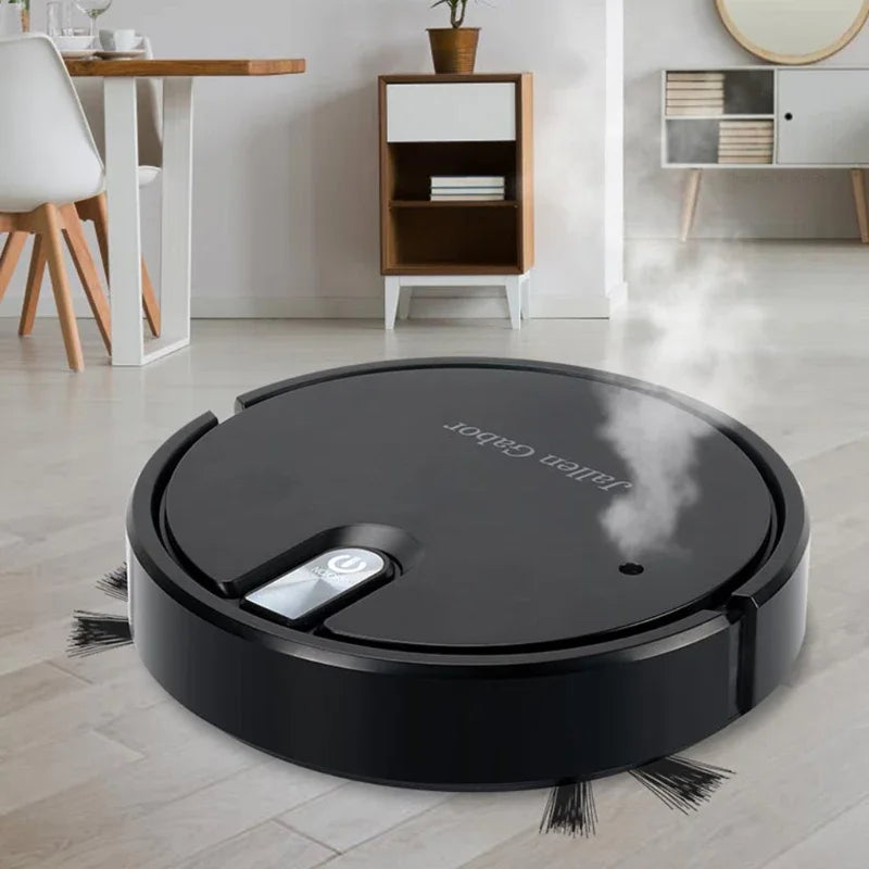 Robot Aspirador Inteligente Inalámbrico 5 en 1, Fregado, Humidificador, Súper Silencioso