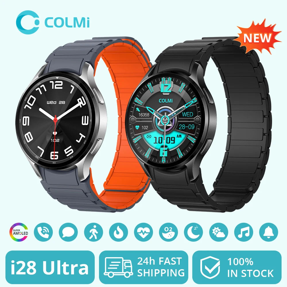 COLMI i28 Ultra AI Smartwatch AMOLED