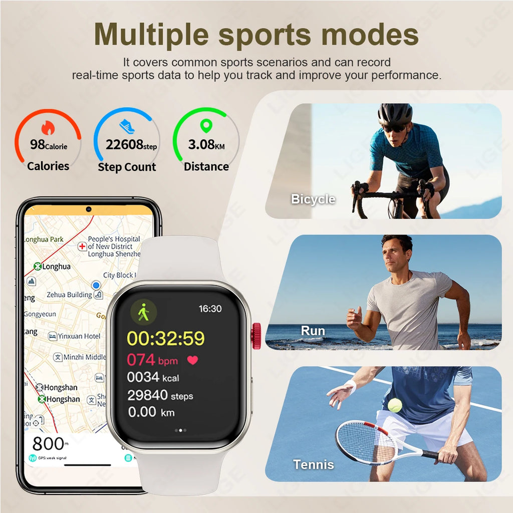Reloj Inteligente Z03Pro con Bluetooth y Música