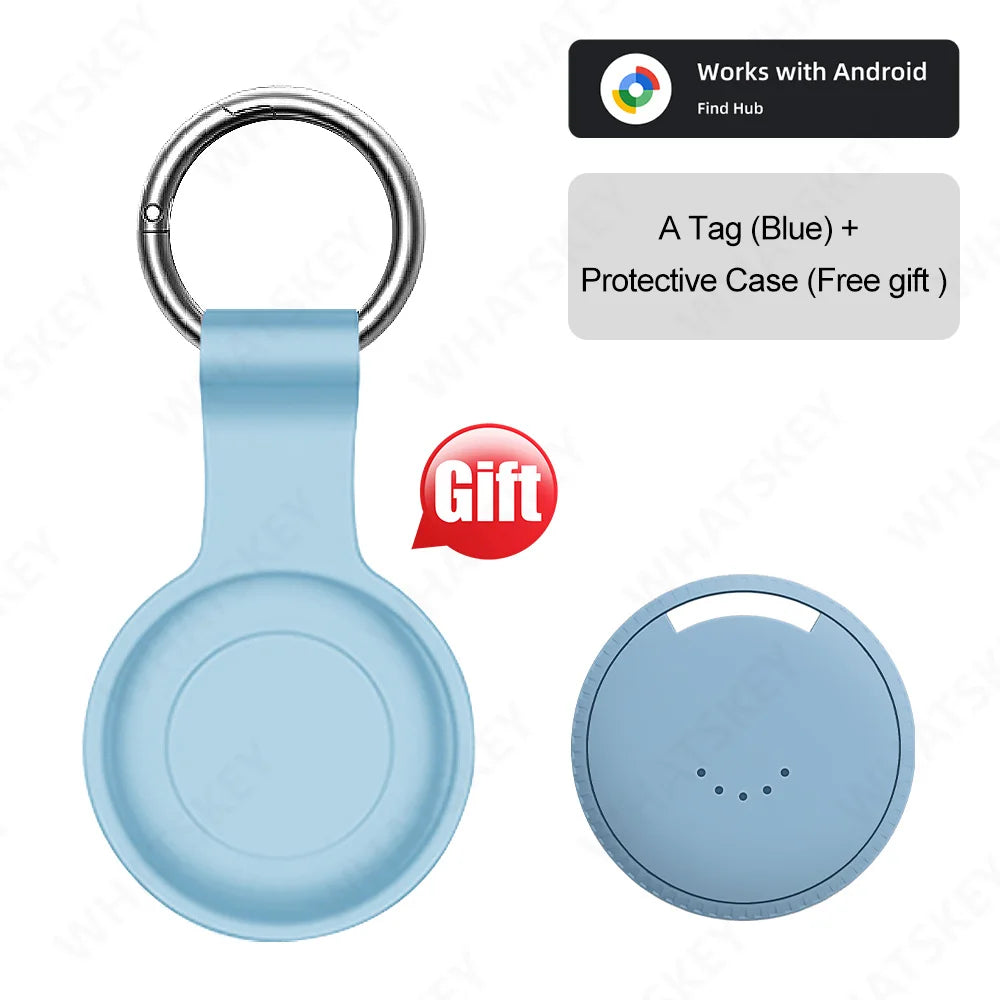 Etiqueta de seguimiento inteligente Android para Google's Find Hub, localizador antipérdida para coches Xiaomi, sonido de posicionamiento, etiquetas de bolsa de bicicleta de búsqueda rápida