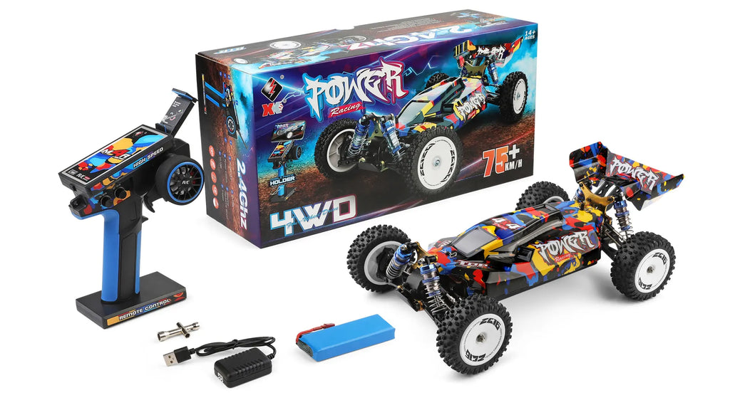 WLtoys 1/12 Autos RC 124017 124007 124016 124020 2.4G de Alta Velocidad   Coche de Carreras a Control Remoto sin Escobillas 4WD 75km/h, Juguete para Niños, Regalo