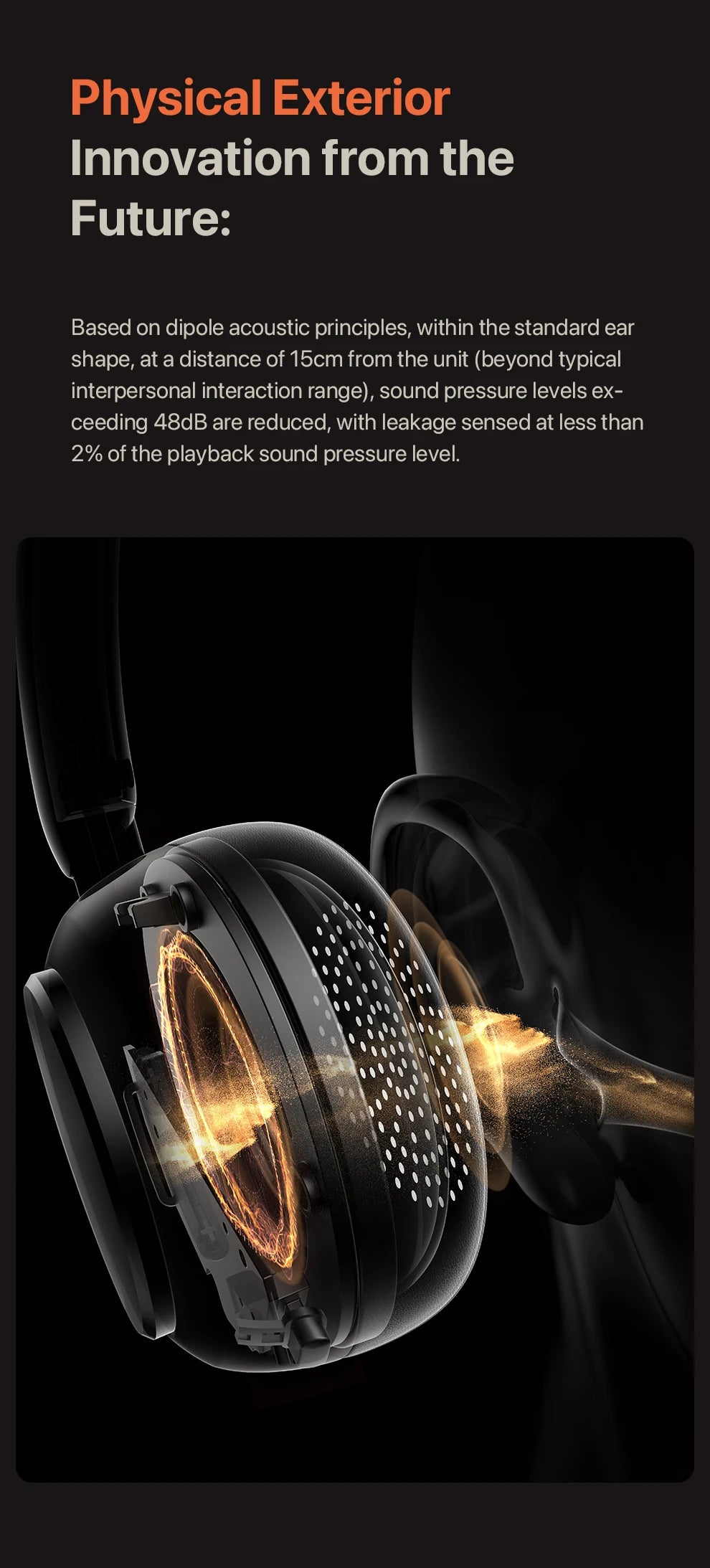 WHIZZER 1969S Auriculares inalámbricos Bluetooth 6.0 ANC con micrófono estéreo de graves profundos para iPhone Android