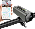 Cámara GPS 4K para bicicleta con faro, ordenador de ciclismo y velocímetro, acción deportiva DV, 64GB, Control por aplicación, resistente al agua IP65